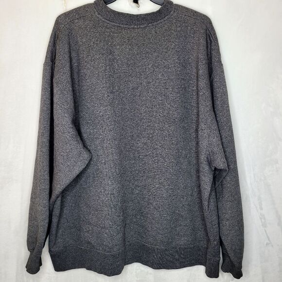 Vintage Y2K Adidas Gray Crewneck Sweater Size XXL - Picture 6 of 6